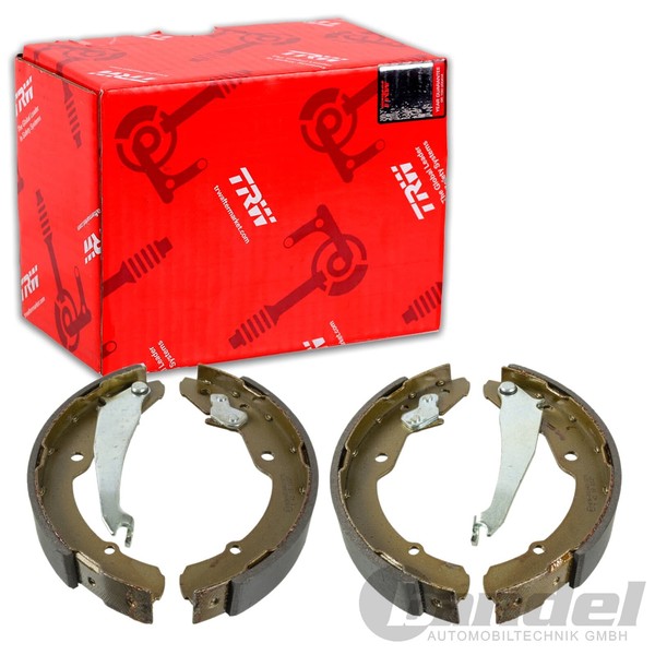 TRW BREMSBACKEN-SATZ Hinterachse FüR Seat Inca Skoda Octavia Roomster VW Beetle-image