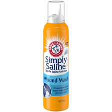 ARM & HAMMER Simply Saline Wound Wash 7.4oz- Spray Bottle for Wound Irrigation-