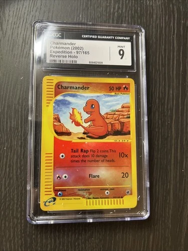 Charmander Reverse Holo PSA 9 Expedition #97 2002