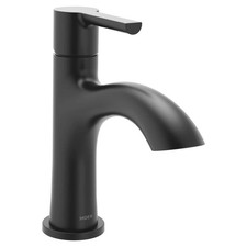 Moen Idris Bathroom Faucet  Push Down Drain 84577BL Matte Black New Sealed