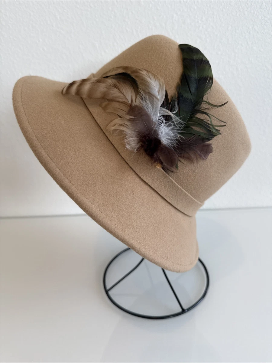 Nine West Hat Corp Women’s 100% wool beret in brown hat with trim. Nine West Bow Hats for Women | Mercari main image 3