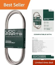 John Deere 60-Inch Deck Belt Replacement 5/8" x 182.5" - Easy Fit  Long-Lasting