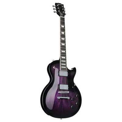 Gibson Les Paul Studio Session Dark Purple Burst - Single Cut E-Gitarre