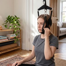 Door Mount Cervical Traction Device Adjustable Neck Stretcher Neck Pain Relif