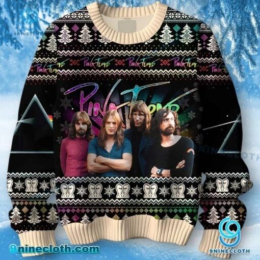 Pink Floyd 60th Anniversary 1965-2025 Ugly Christmas Sweater