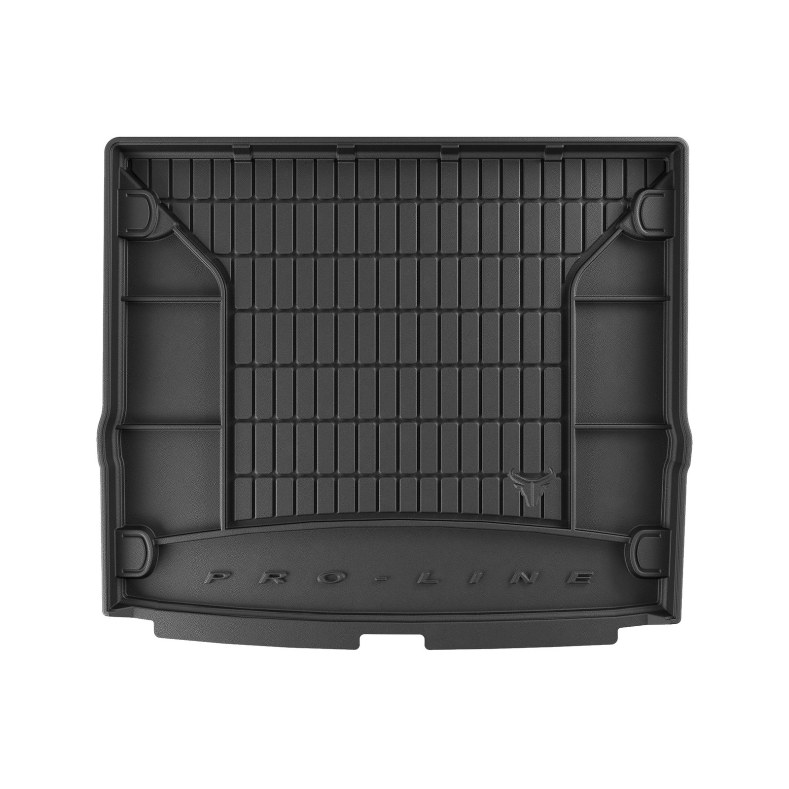 Tapis de Coffre OMAC en Caoutchouc Noir pour Ford Focus mk2 Break 2004-2011