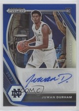 2021-22 Panini Prizm Draft Picks Blue 48/149 Juwan Durham #DP-JDU Auto 1pe9