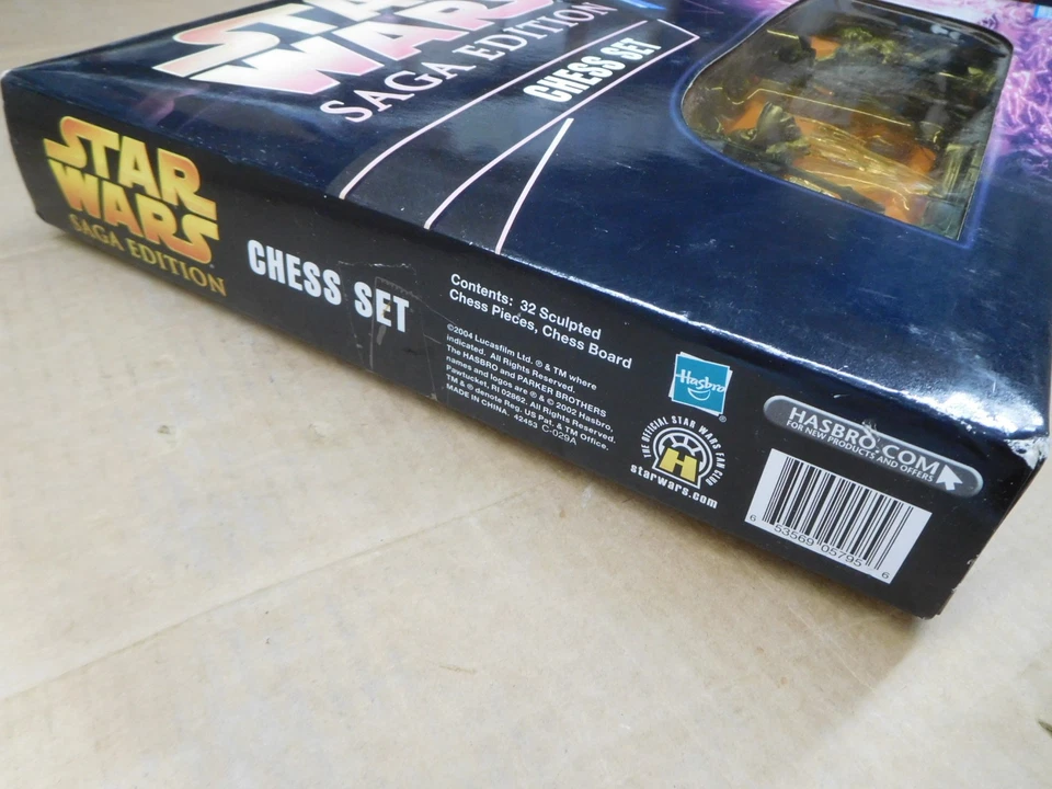 Parker Brothers Star Wars Saga Edition Chess Set NIB New 2004 - Image 4 of 4