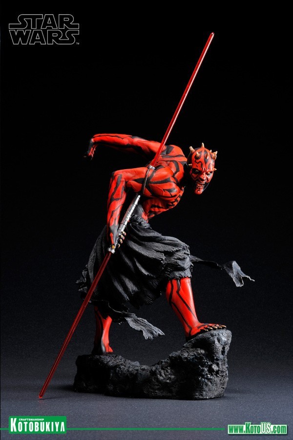 KOTOBUKIYA ARTFX STAR WARS DARTH MAUL JAPANESE UKIYO-E STYLE 1/7