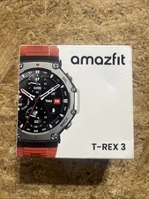 Amazfit T-Rex 3 - 48.5mm Fitness Smart Watch w/ Voice Control - Lava