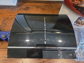 Sony PlayStation 3 80GB Console PS3 CECHE01 Backwards Compatible w/ Box