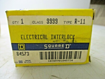 NEW SQUARE D ELECTRICAL INTERLOCK CLASS 9999 R-11 | eBay
