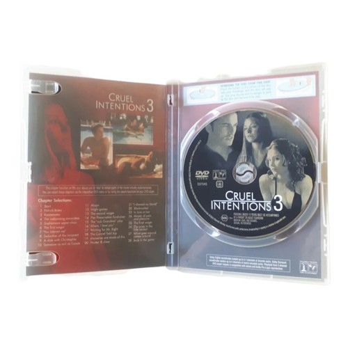 Cruel Intentions 3 DVD (Region 4) VGC - Picture 3 of 3
