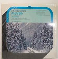 Sibelius Finlandia Sir John Barbiolli LP 1973 [Seraphim S-60208] Open Shrink