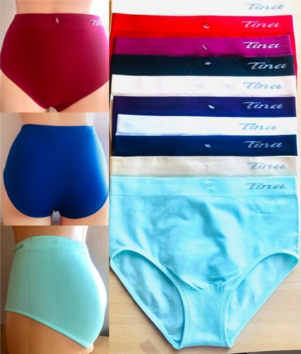 5-10-15-20.Tina Da Slip Microfaser Seamless Slips Unterhose Schlüpfer.Gr.S-3XL