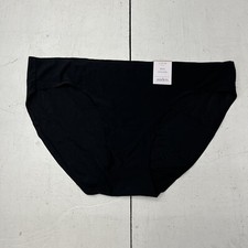 Auden Black Bonded Edge Bikini Underwear Girls Size Large 12-14 NEW