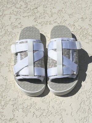 Dior Alpha Sandal Off White Oblique Jacquard | Size 39