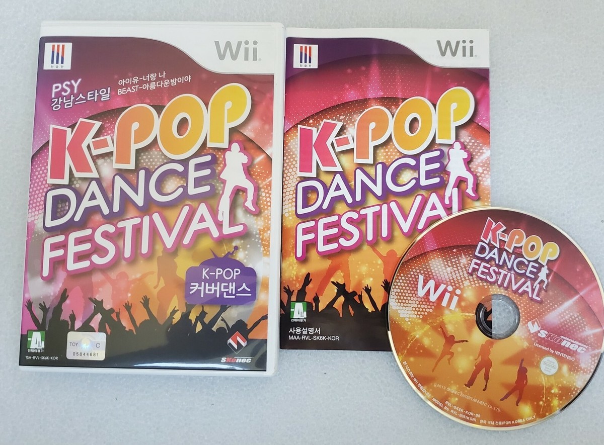 K-Pop Dance Festival - Nintendo Wii - KOREAN KOREA VERSION