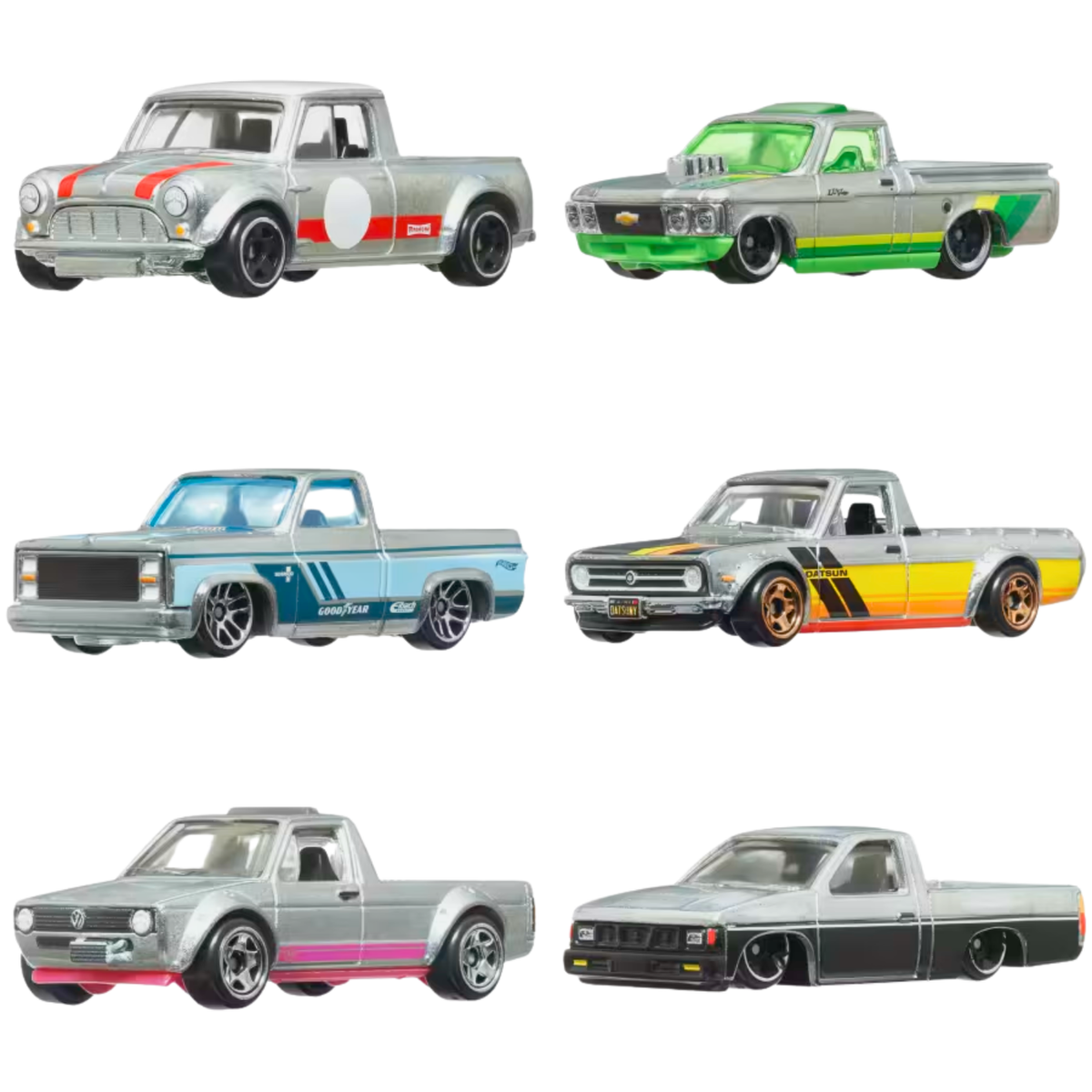 Hot Wheels ZAMAC Trucks 6 Truck Gift Set 1:64 Diecast | eBay