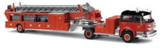 Busch 46019 American-LaFrance 1968 Fire Hook & Ladder Truck w/Closed Cab 1/87 MB