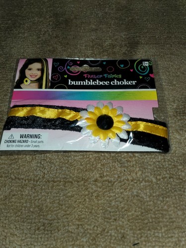 Flutter Fairies Bumblebee choker necklace Child lady bug Halloween - Picture 2 of 3