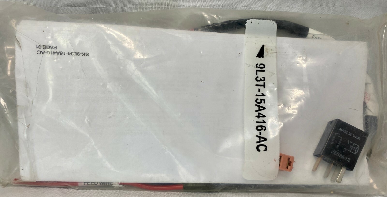 FORD F150 Trailer Brake Wiring Hareness, 9L3T15A416AC/9L3T14A348AC