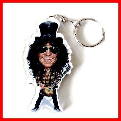 Slash - Tür Schlüssel! Portrait Guns n Roses Gitarre Les Hard Rock Heavy Metal