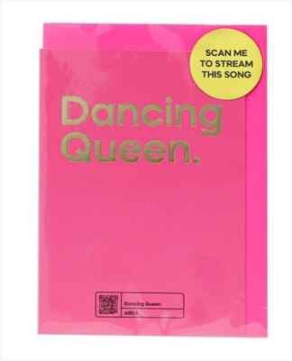 ABBA ''Dancing Queen'' Card - Music Gift - Music Playing Card