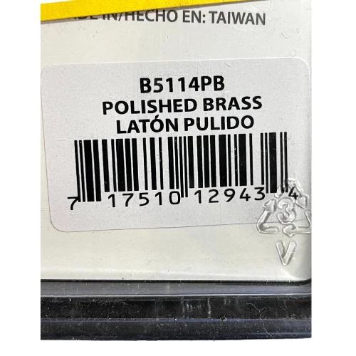 Jones Stephens B5114PB Trip Lever Bath Tub Drain Trim-Only Kit in Polished Brass - Picture 2 of 3