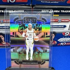 2024 Panini Select WNBA - Concourse Silver Prizm #45 Arike Ogunbowale