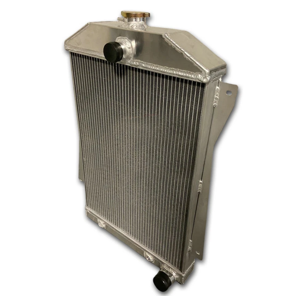 Radiador de aluminio de 3 filas para Chevy Chevrolet Master 85 V8 1940 1941 conversión AT Foto 3 de 4