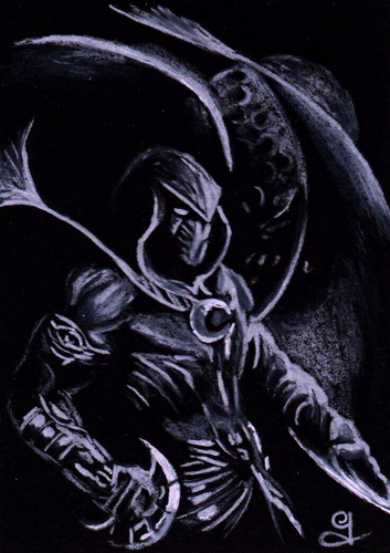 MARVEL SPIDERMAN VENOM 3-CARD LOT ACEO PSC Handmade Sketch Cards - Giovanni CIMA - Bild 5 von 10