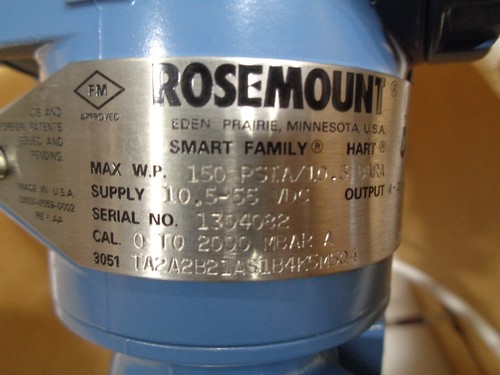 Rosemount 3051T Inline Pressure Transmitter w/ Remote 1199 Seal - Picture 3 of 11