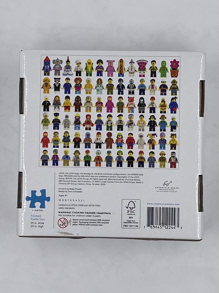 Minifigure Puzzle - Lego - 1000 Pieces : r/Jigsawpuzzles