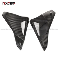 2016-2021 Yamaha FZ-10 MT-10 Carbon Fiber Front Side Engine Cover Panel Fairing
