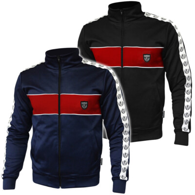 Sweatjacke PRETORIAN Sweatshirt Pullover Hooligans Oldschool Polyester Schwarz
