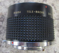 Sigma Tele-Macro 2x-1:1 - For Olympus - Camera Lens  USA Seller