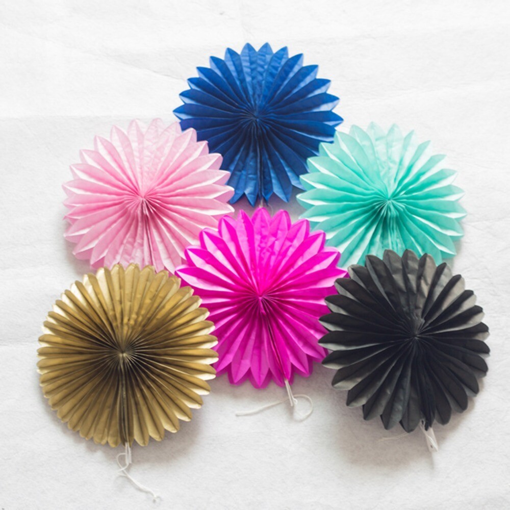 Wedding Party Kids Paper Flower Festival Supplies Hanging Ornaments