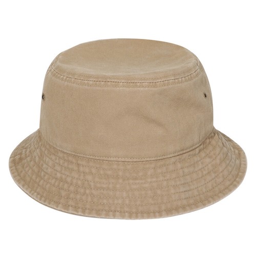 Stonewashed Cotton Bucket Hat UV Sun Protection Breathable Beach