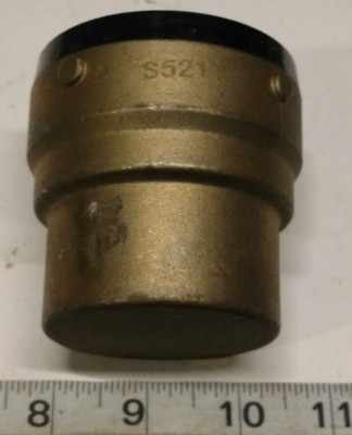 SharkBite UXL0454 Brass 2'' Plug/cap