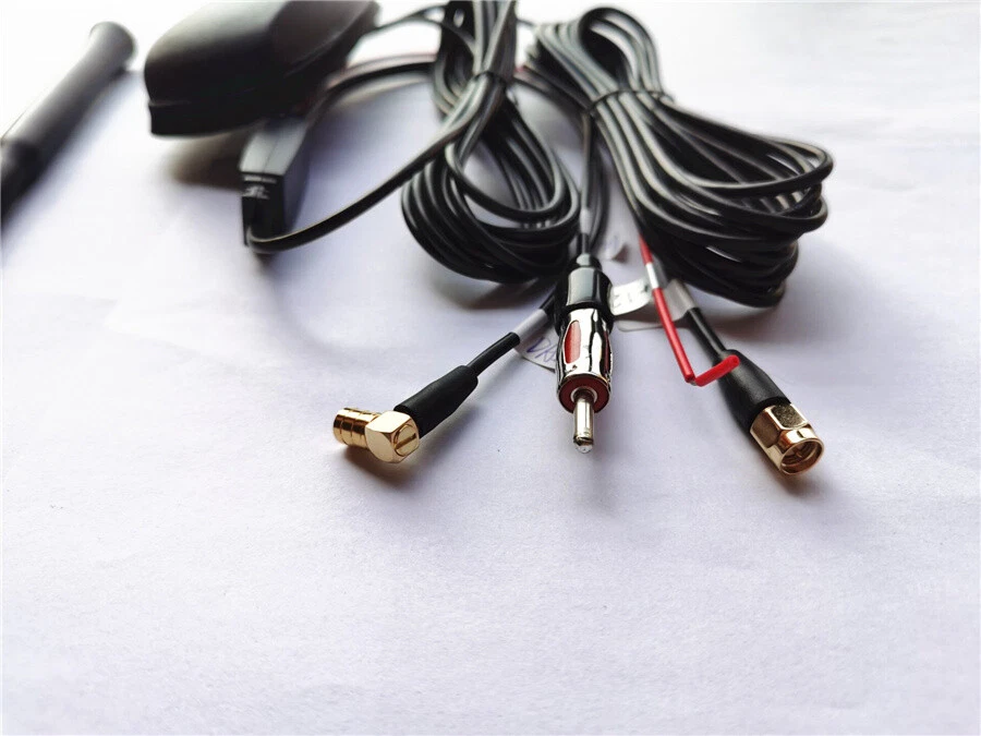 Acessórios amplificador antena aérea estéreo rádio AM/FM montagem no teto do carro DAB GPS - Imagem 3 de 4