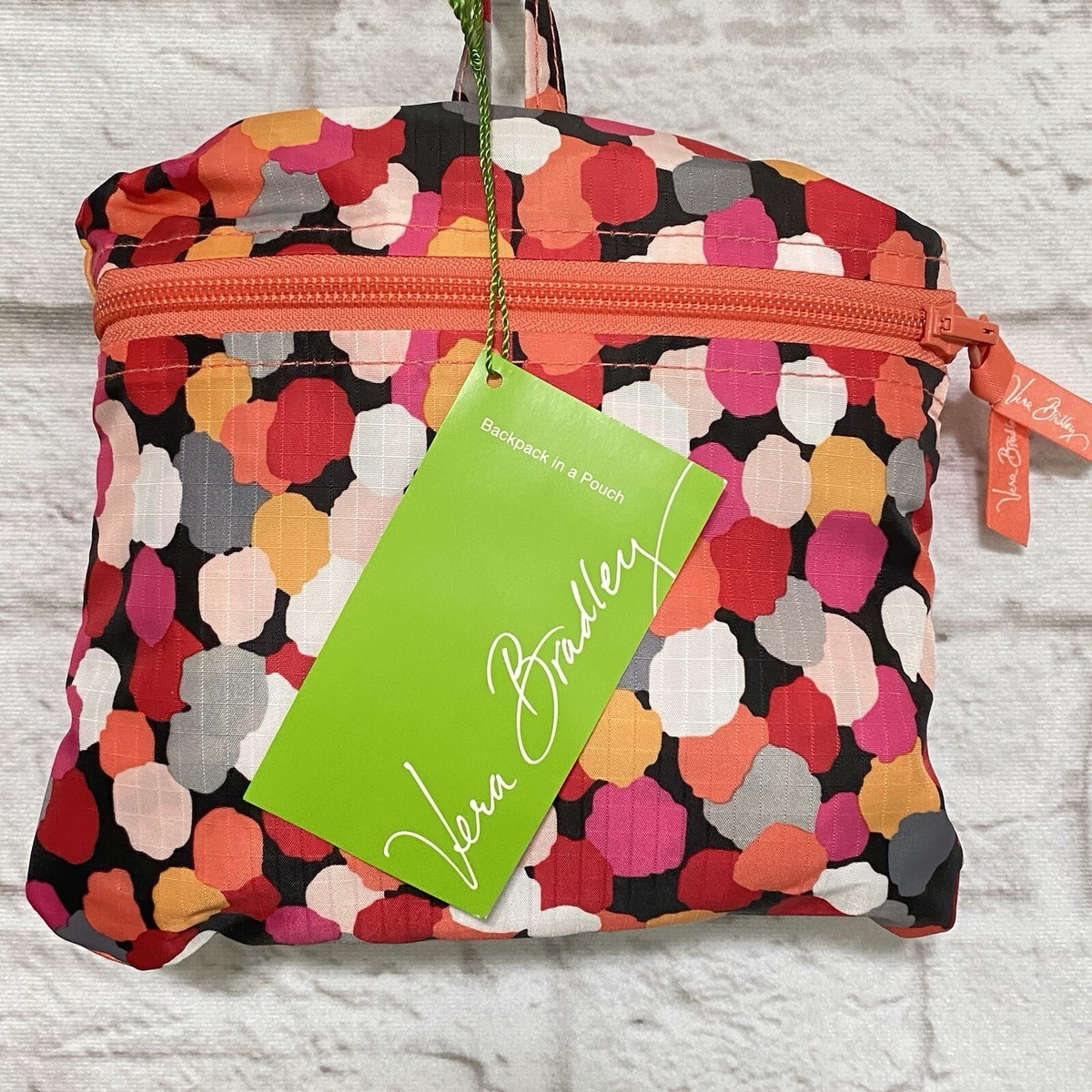 Vera Bradley Lighten Up Just Right Backpack Bag 
