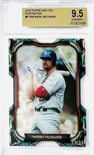 2018 Topps High Tek Mark McGwire Portraitek #/50 BGS 9.5 💎 Beauty!