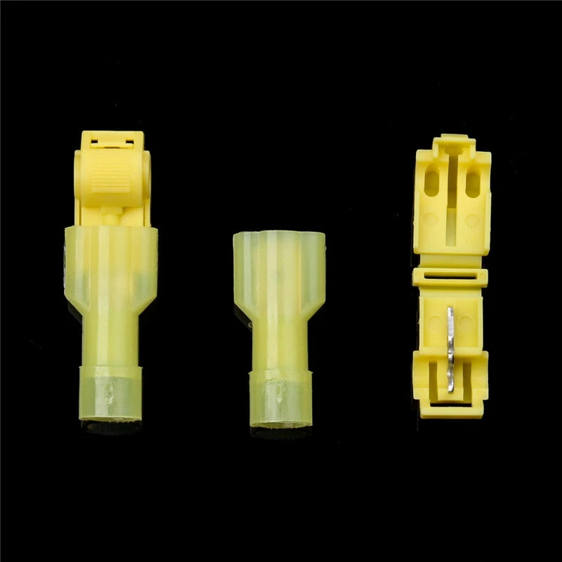 300PCS Insulated T-Tap 22-10AWG Quick Splice Wire Terminal Connectors Combo Kit - Image 4 of 4