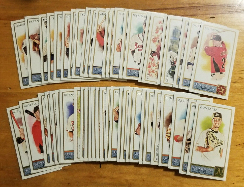 2011 Topps Allen & Ginter Minis incl SP, A&G Back, Black you pick choice