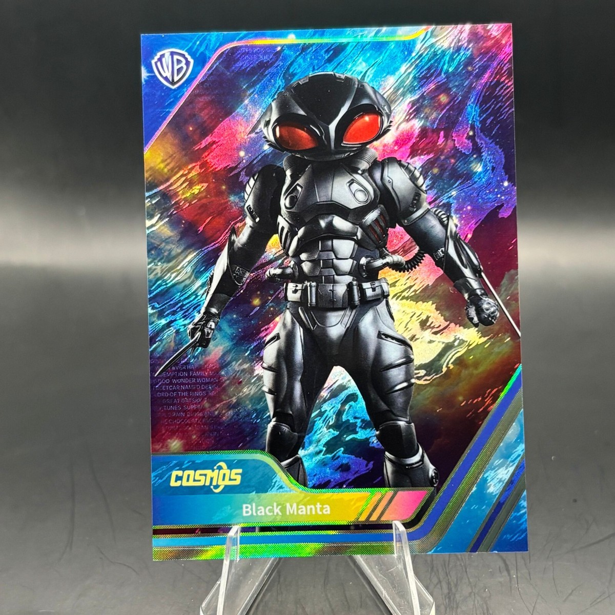 Black Manta from Aquaman 2024 Kakawow WB 100 Cosmos 25/100 Card | eBay