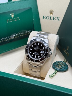 Rolex Submariner Date NEW 2025 Black Dial Black Ceramic Bezel