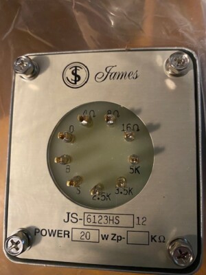 電源トランス　300B用プッショプルステレオ James JS-6123HS tube output transformers for 300B - New Old