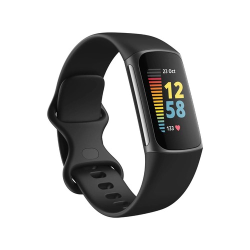 Fitbit Charge 5 Obsidian / Black Aluminium GA05183-AP - Picture 7 of 9