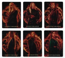 House of the Dragon Season 1 Character Gallery Metal Parallel Set CG1 -CG9 XX/25